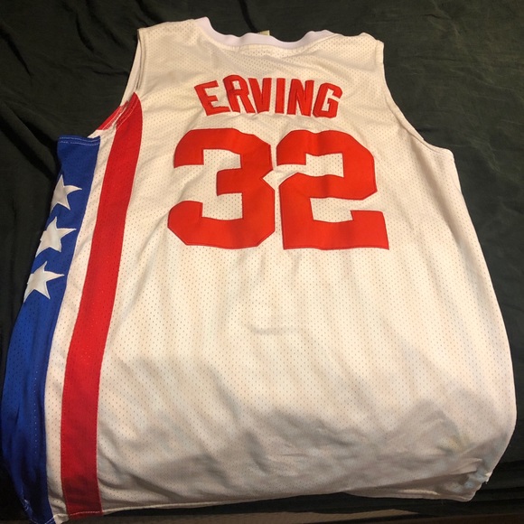#32 Julius Irving Philadelphia 76ers Jersey - Picture 2 of 3
